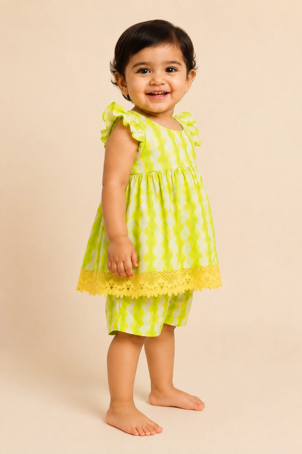 Citrus Ruffle side view